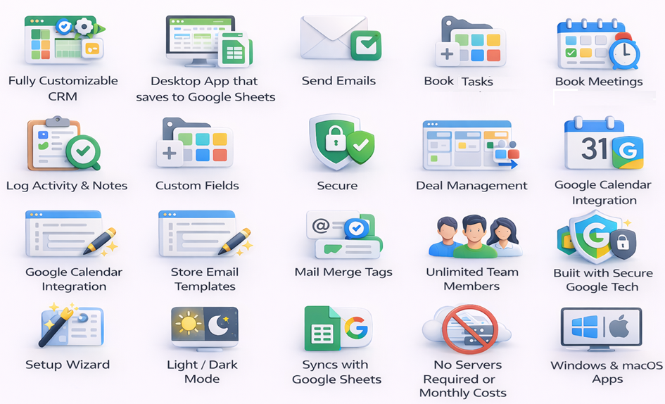 SheetsCRM – The Serverless CRM Powered by Google Sheets