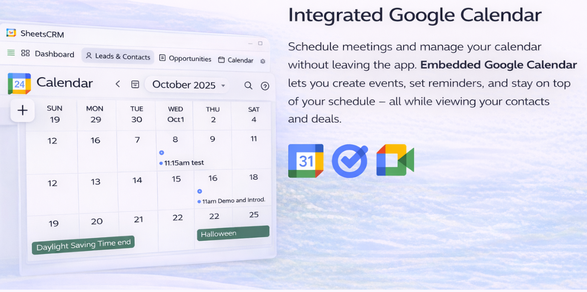 Calendar Integration